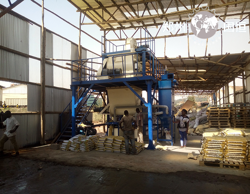 乌干达全自动干粉砂浆生产线